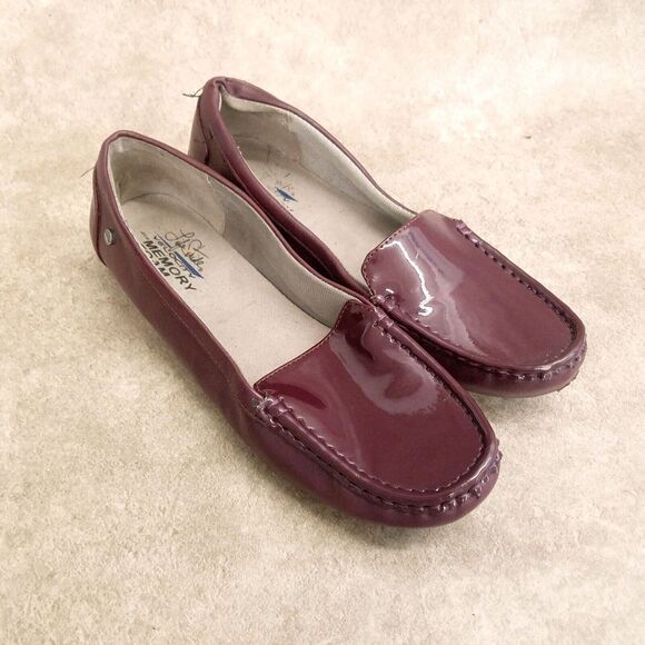 Life Stride Womens Salerie  Size 8 Red  Slip On Loafer Flats - Picture 1 of 11